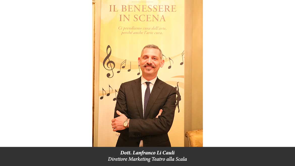 Dott. Lanfranco Li Cauli Direttore Marketing Teatro alla Scala txt